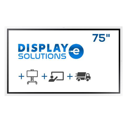 DISPLAY SOLUTION LAVAGNA 75 +CARRELLO+TRAINING